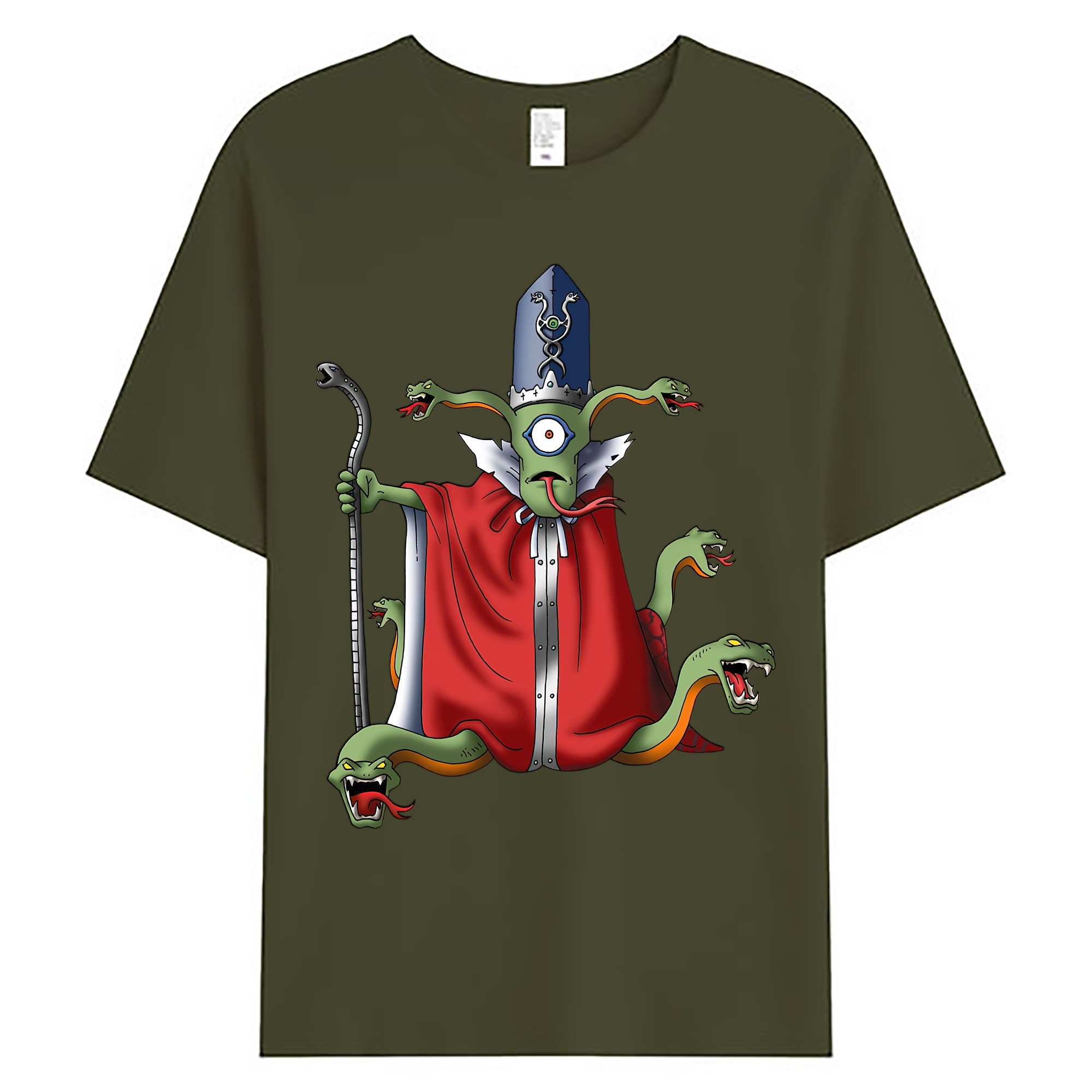 （画像用） ドラゴンクエスト Doragon Kuesuto Dragon Quest 綿100％ メンズ半袖Tシャツ｜肌触りやわらか＆通気性